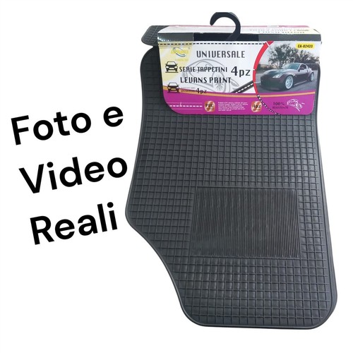Tappetini auto gomma - tappetini,