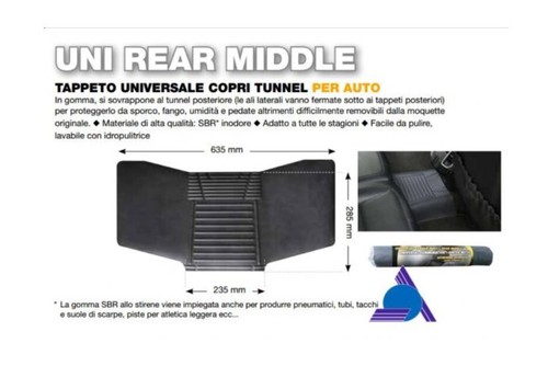 Tappeto gomma universale copri